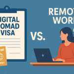 digital nomad visa vs remote work authorization